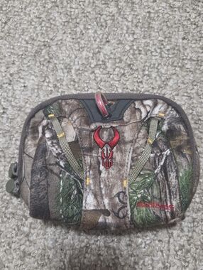 Badlands Utility Pouch Small Camo Zip  Nylon Hunting Gear Accessory Bag 7"x 5"